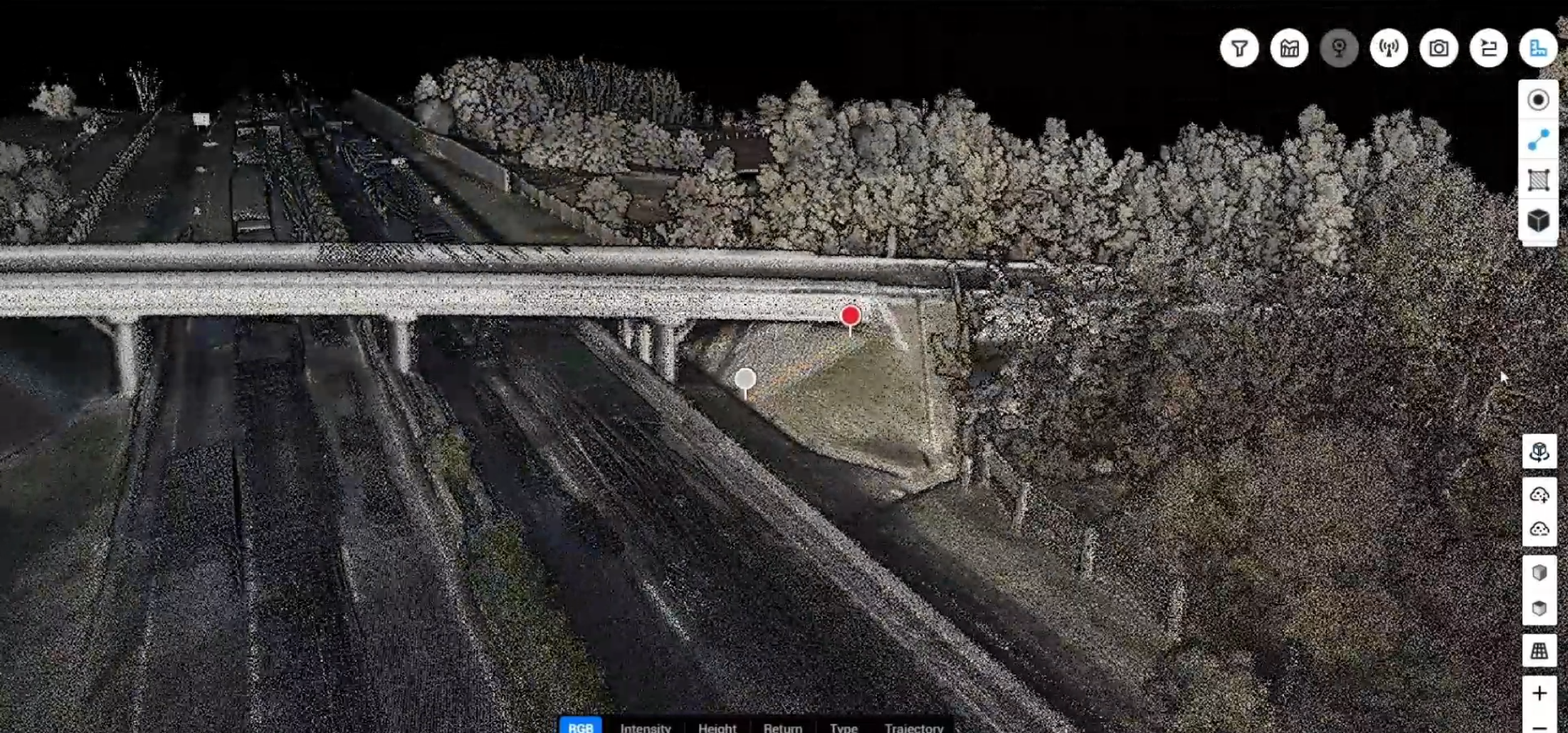 Nor de puncte LiDAR 3D