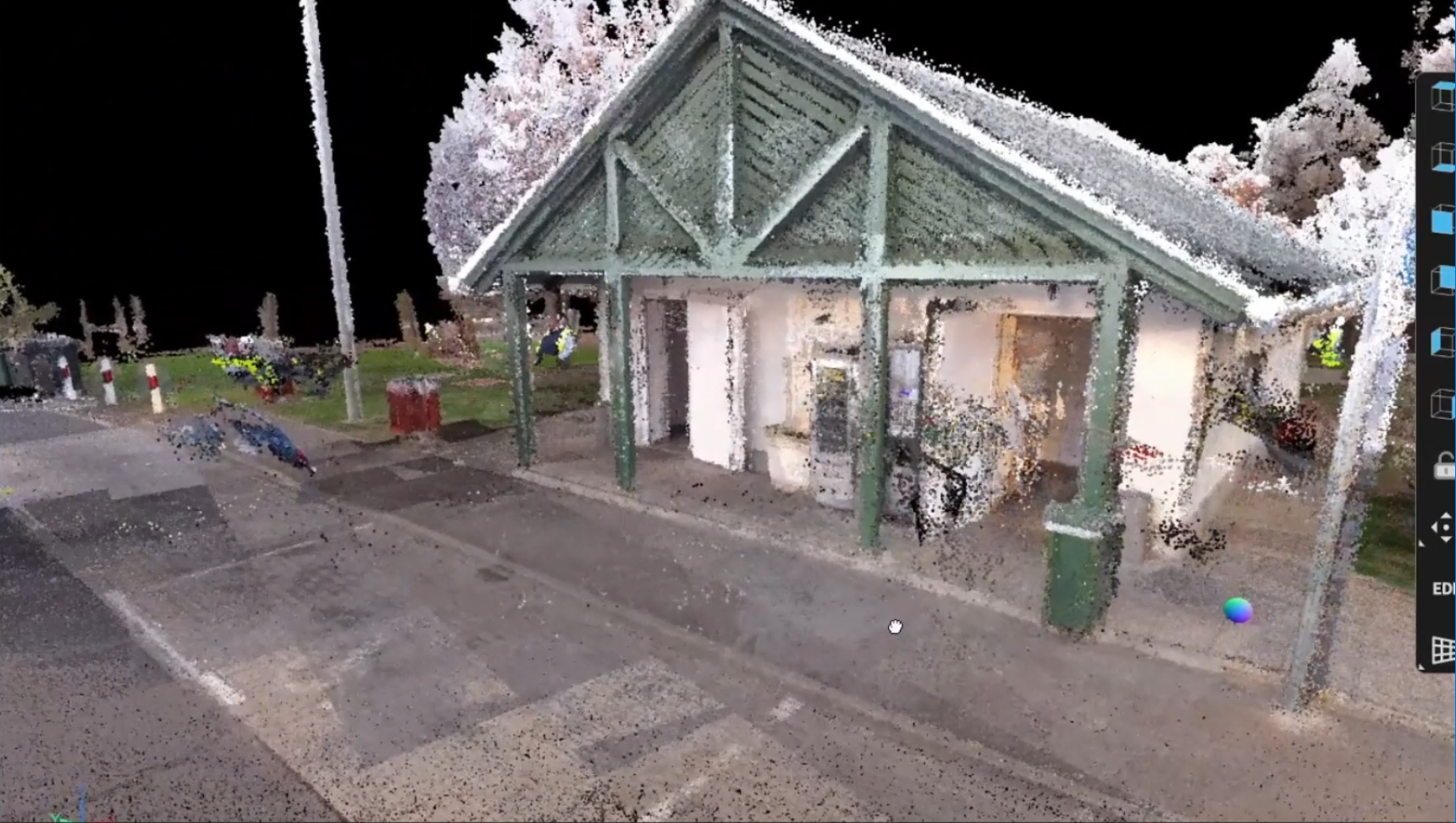 DSM model digital al suprafetei din LiDAR