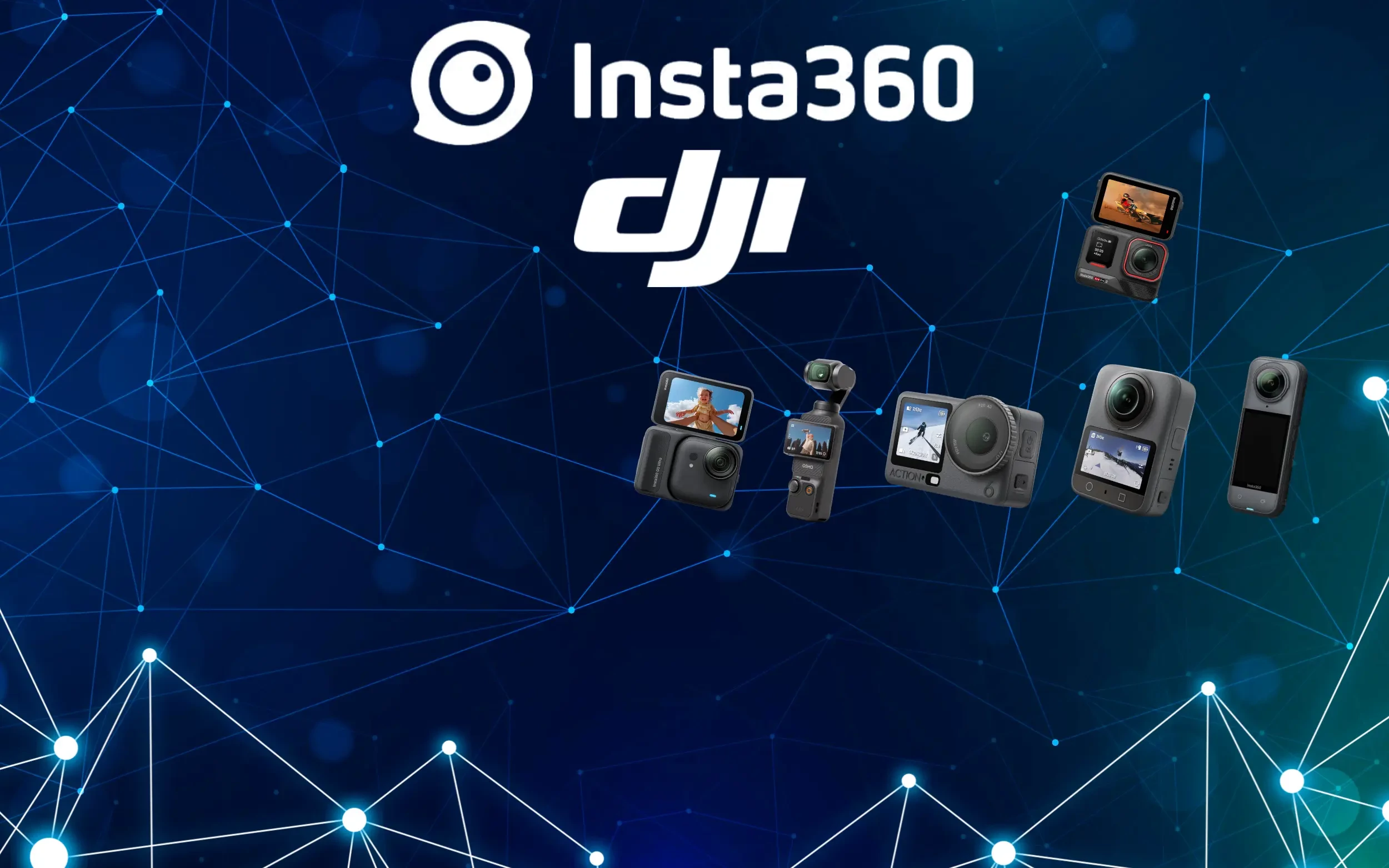 DJI si Insta360 camere de actiune