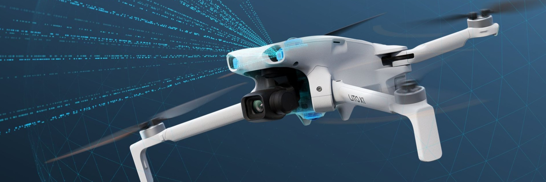 DJI Lito X1 - drona premium cu senzor 1/1.3 inch