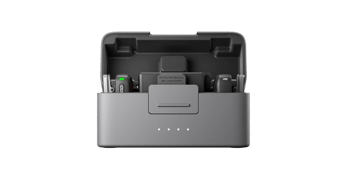 DJI Mic Mini- 2TX+1RX+Charging Case ✓ Magazinul de Drone