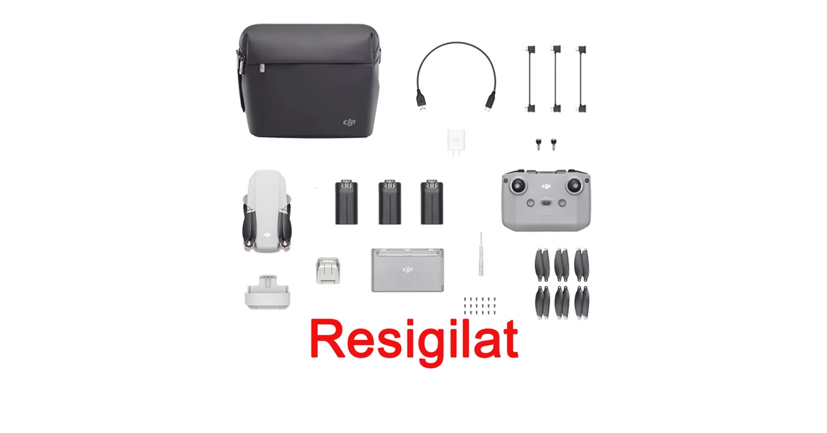 Drona DJI Mini 2 Fly More Combo Resigilat | Drone si minidrone DJI