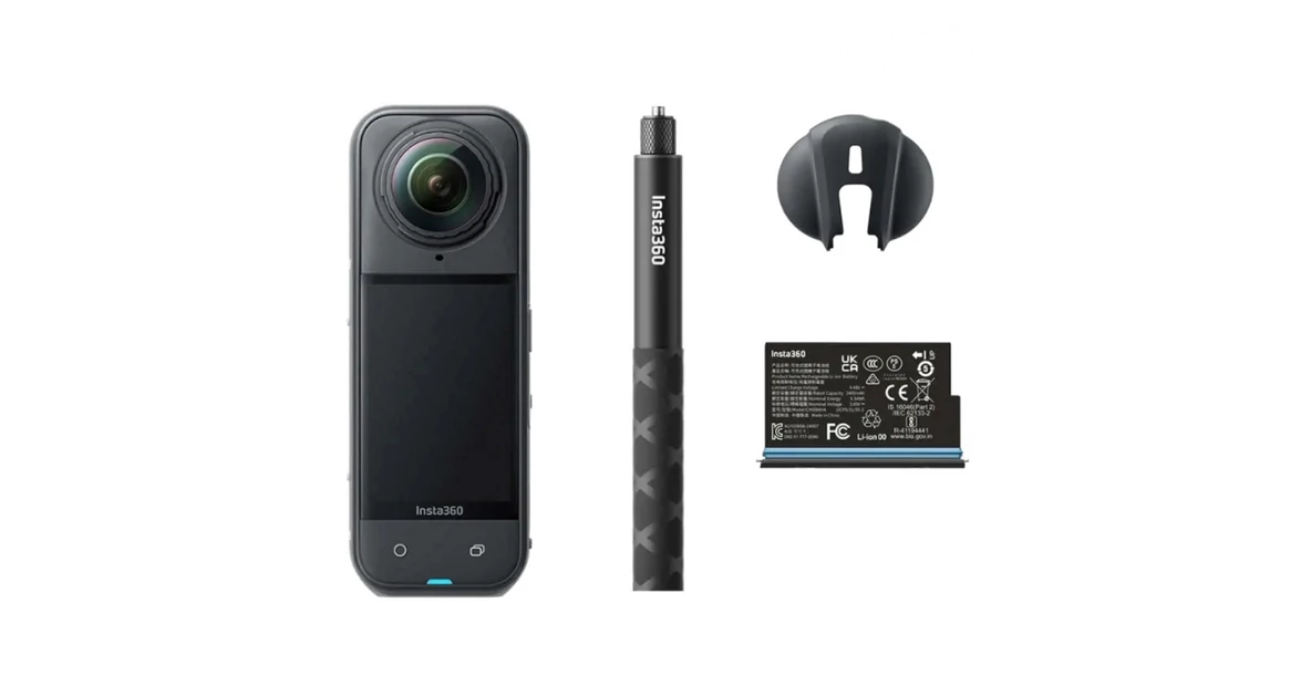 Insta360 ONE X [6点セット] Insta 360 ONE X Camera Video , 360, 5.7K, HDR, Negru - eMAG.ro