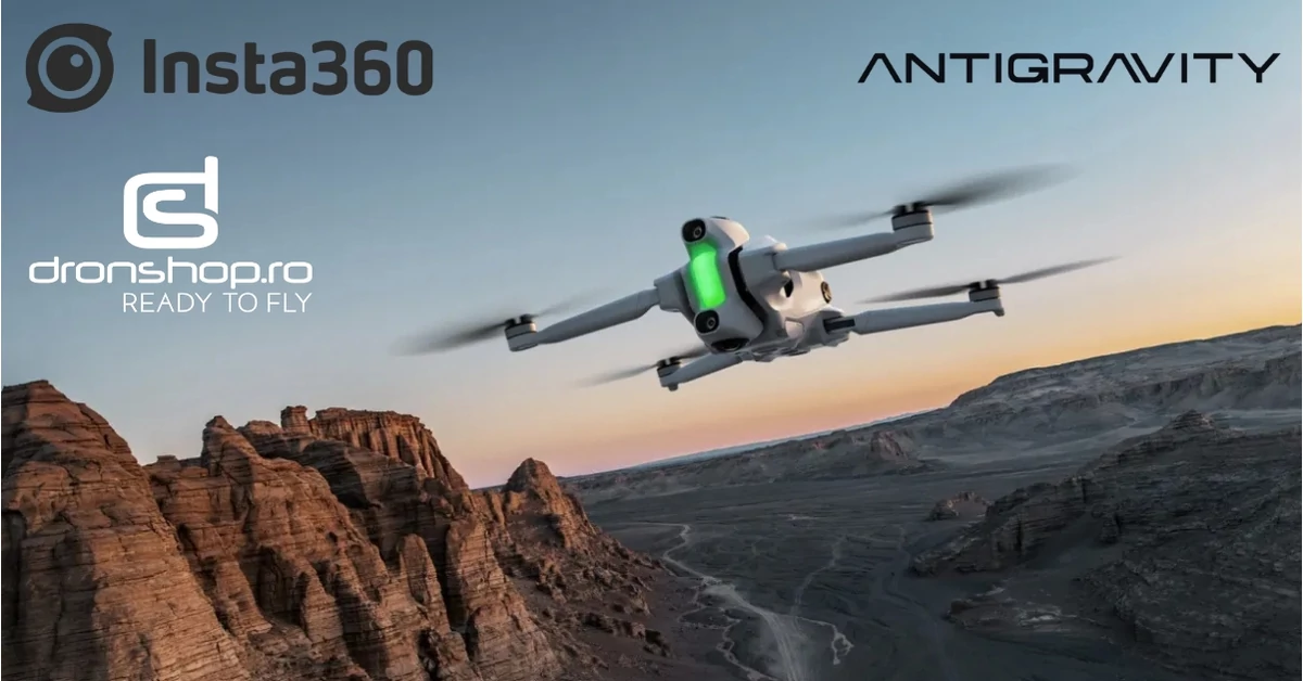 Antigravity A1: Drona 8K 360 de la Insta360