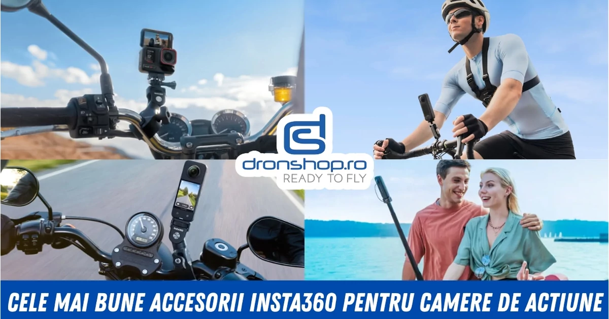 Cele mai bune accesorii Insta360 pentru camere de actiune