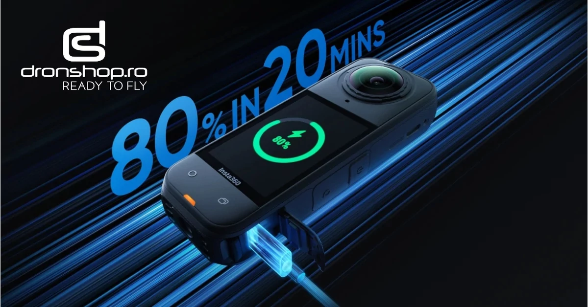 Cum sa prelungesti autonomia camerelor de actiune Insta360