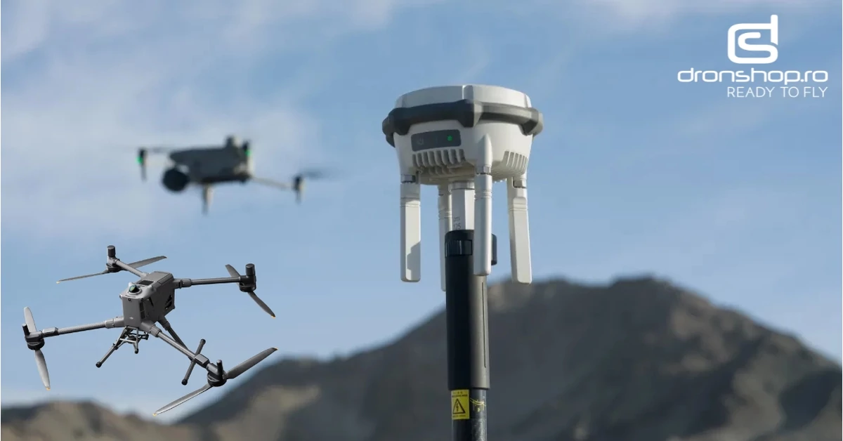 DJI actualizeaza D-RTK 3 cu suport pentru DJI Matrice 400