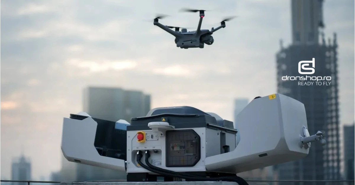 DJI Dock 3 si Matrice 4D devin mai inteligente cu update nou