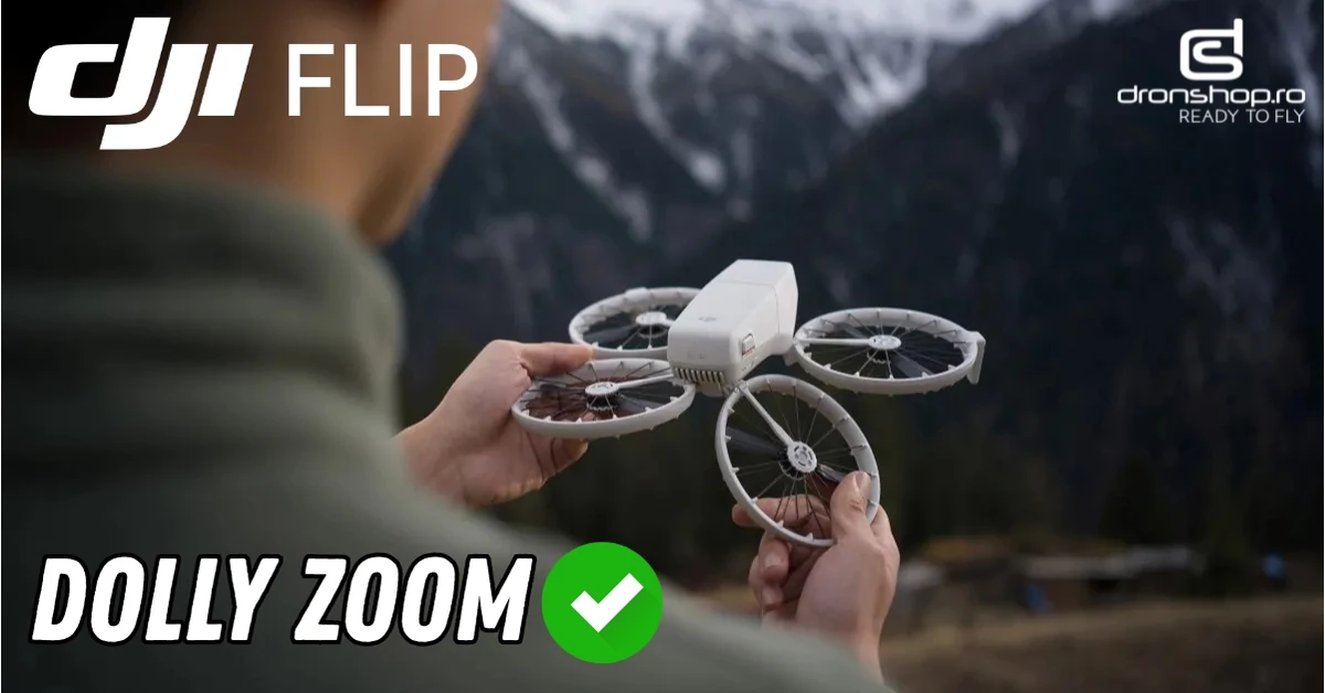 DJI Flip Update: Dolly Zoom