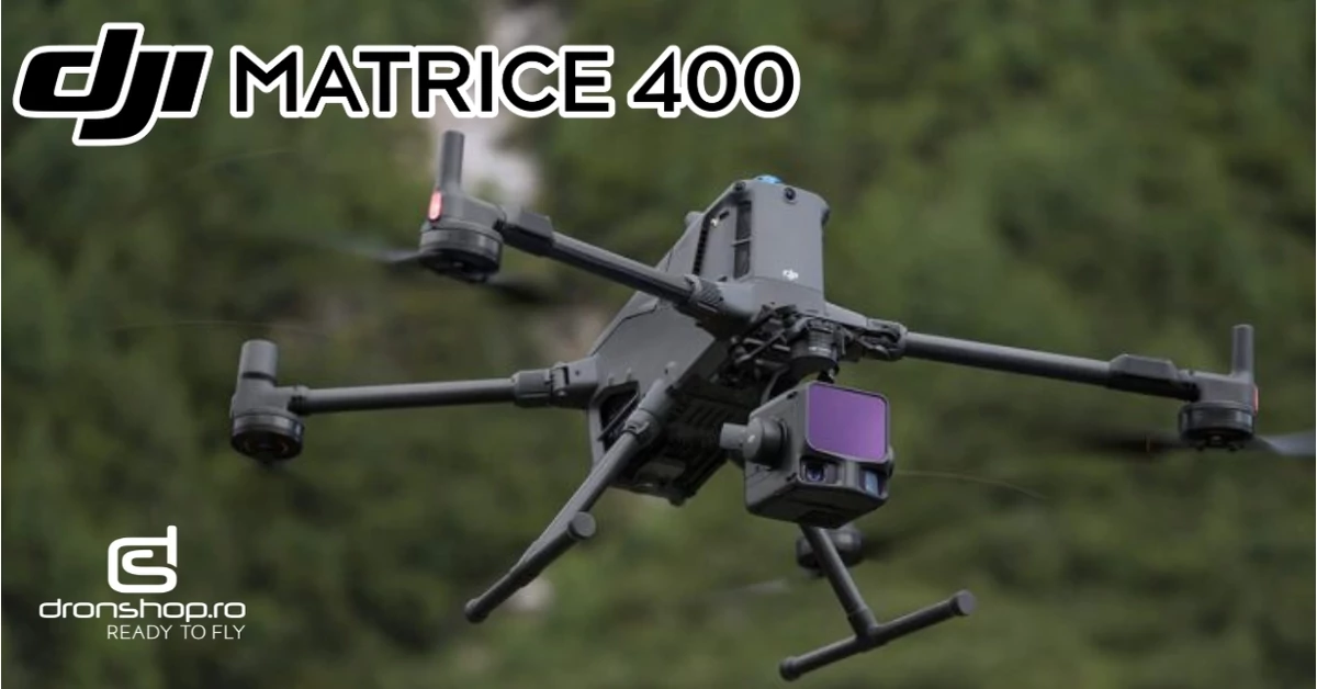 DJI Matrice 400 Firmware Update: Suport DJI Zenmuse L3 si Patrol Route