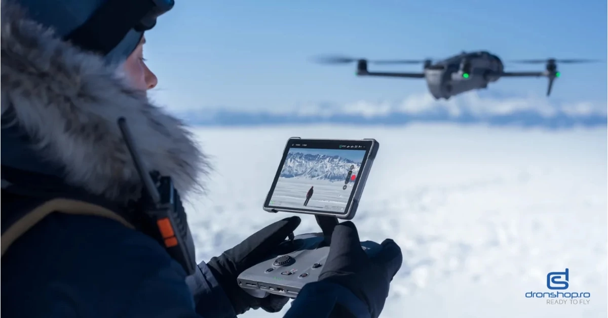 DJI Mavic 4 Pro primeste control mai fin prin noul firmware