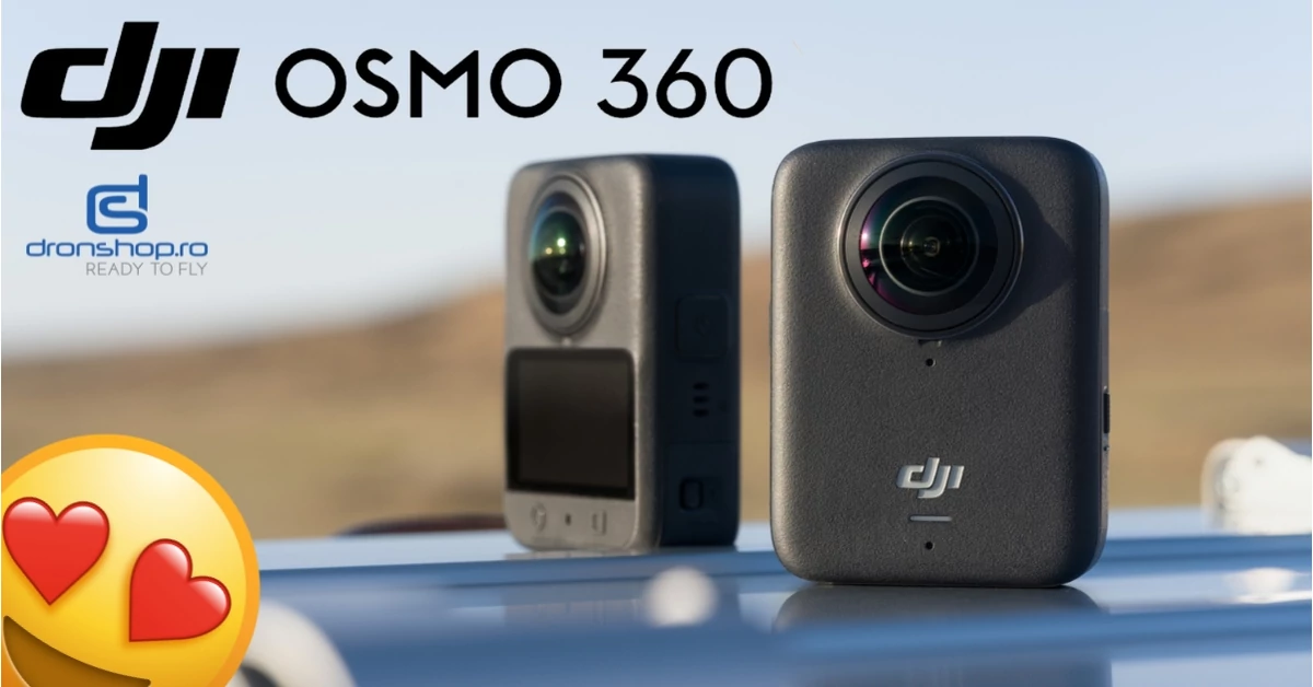 DJI Osmo 360: DJI intra in competitie cu Insta360