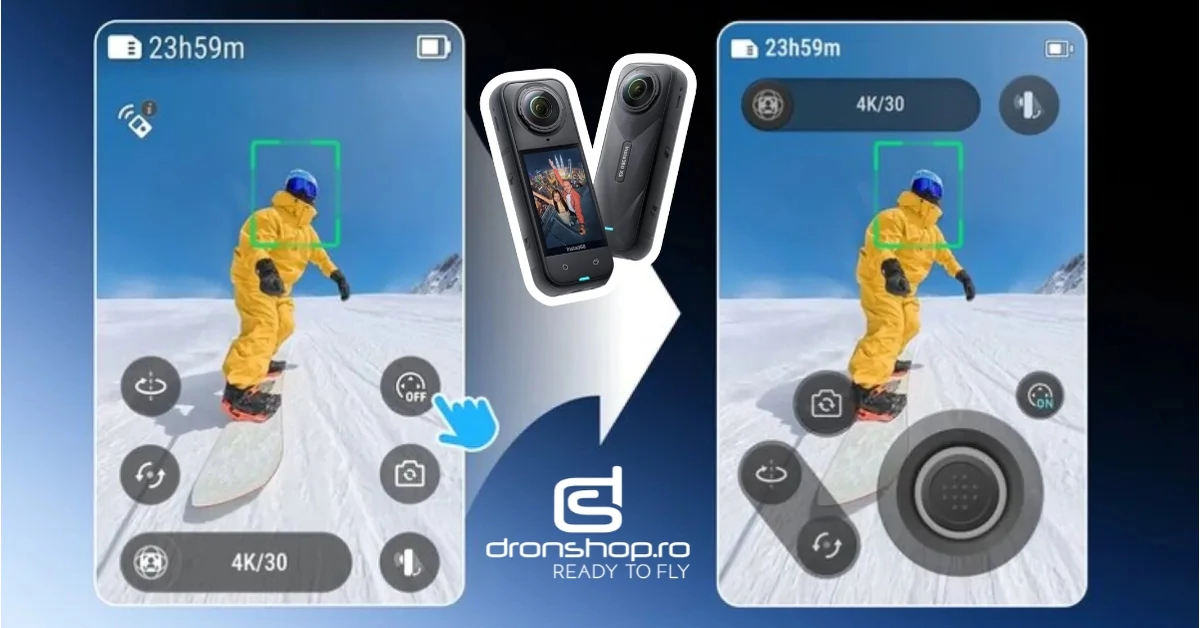 Insta360 lanseaza actualizari majore de iarna pentru camerele 360