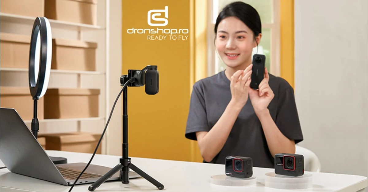 Insta360 Link 2 &amp; Link 2C: Sfaturi pro pentru prezenta online