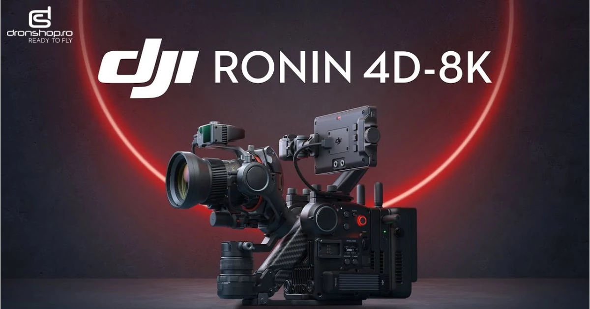 DJI atinge apogeul imaginii cu noua camera profesionala Ronin 4D-8K