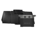 EcoFlow Delta 1300W w 3x 110 w solar panel