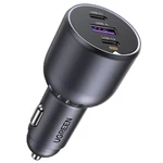 Ugreen 130W 3 Port Car Charger - Black