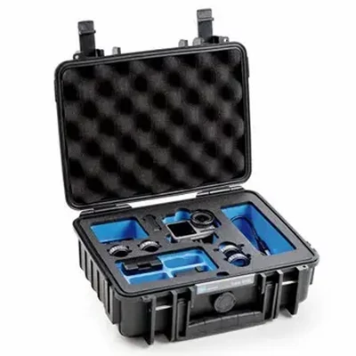 B&W Osmo Action Hard Case-Negru