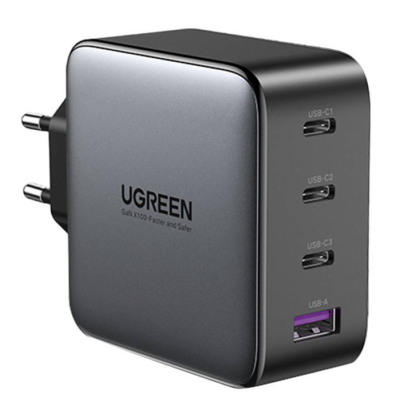 UGREEN CD226 - 100W Wall Charger with Quick Charge - Grey