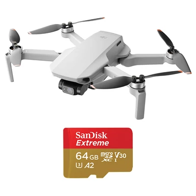 Drona DJI Mini 2 FMC Memory Bundle