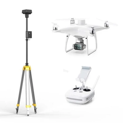Drona DJI P4 Multispectral w D-RTK2 Station