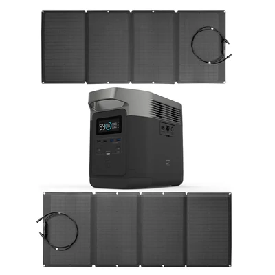EcoFlow Delta 1300 w 2x Solar Panel