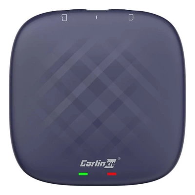 Carlinkit TBOX Plus 4-64GB Wireless Adapter for Apple Carplay And Android Auto - Blue