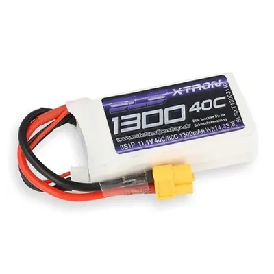 SLS XTRON 1300mAh 3S1P 11.1V 40C/80C