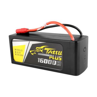 Tattu battery LiPo 16000mAh 6S1P 22,2V 15C