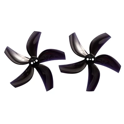Gemfan D63 5-Blade Black Propellers - 1.5mm Shaft