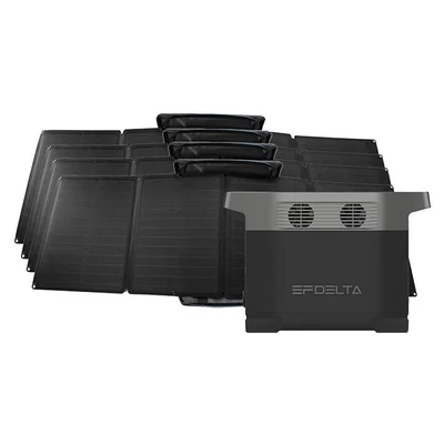 EcoFlow Delta 1300 w 4x Solar Panel 110W