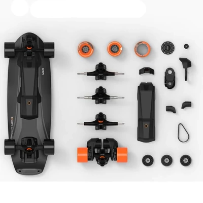 Exway Cloud Wheel Combo for Hub Drive Train (Orange)