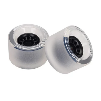 Exway X1 front wheel WHITE/TRANSPARENT - pair