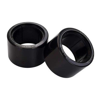 Exway X1 rear wheels (excl. motor) 85mm BLACK/WHITE core - pair