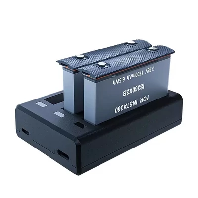 Telesin 3-Slot Charger for Insta360 One X2 (2 baterii incluse)