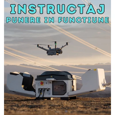 Punere in functiune si instructaj - pentru statiile de andocare autonome si drone DJI Dock