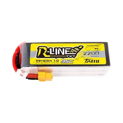 Tattu R-Line 2200mAh 18.5V 95C 5S1P XT60 Battery