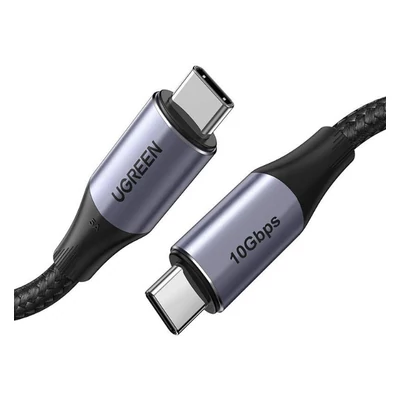 UGREEN USB-C 100W Charging and Data Transfer Cable - Gen2 - 1m - Black