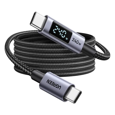 UGREEN USB-C to USB-C PD Fast Charging Cable 240W - 3M - Gray