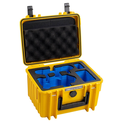 B&W Type 2000 Drone Case For DJI Mini 4 Pro - Yellow