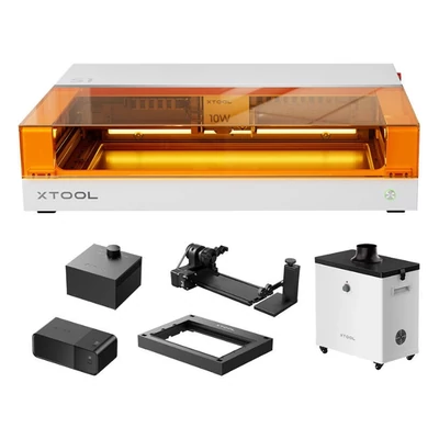 xTool S1 2-in-1 40W Laser Engraver Machine - All-in-One Kit