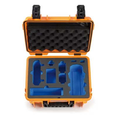 B&W Mavic Air 2 Hard Case Portocaliu