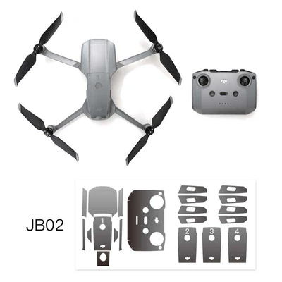 Mavic Air 2 Full Covered Sticker (Fluorescent, Silver)