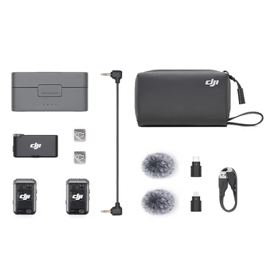 DJI Mic 2 - 2 TX + 1 RX + Charging Case