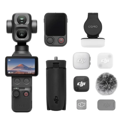 DJI Osmo Pocket 4P Vlog Combo | Camera de TOP | Dronshop.ro