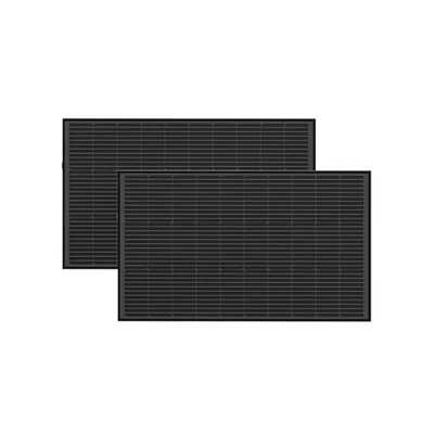 2x EcoFLow 100W Panou Fotovoltaic (Structura Rigida)