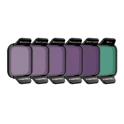 Freewell Bright Day Filter 6 Pack Set for DJI Flip