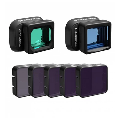 Freewell Wide Angle, Anamorphic, ND Filter Set for DJI Mini 4 Pro