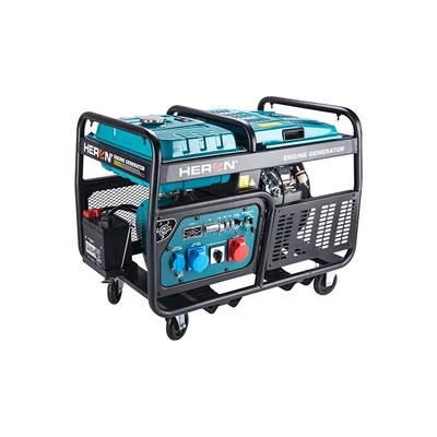 Heron Generator De Benzina Trifazat Si Monofazat Cu Pornire Automata, 13/11 kVA