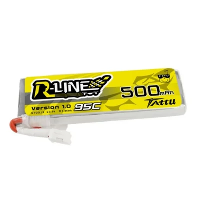 Tattu R-Line 500mAh 95C 1S1P long JST-PHR